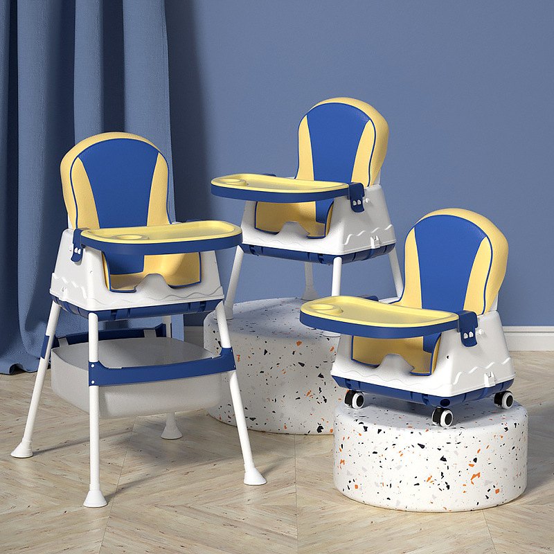 Wholesale 3-in-1 Folding High Chair
