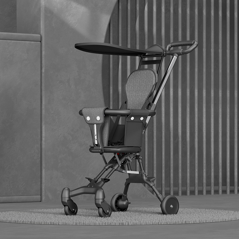 Newborn Baby Stroller Walker with Big Wheels
